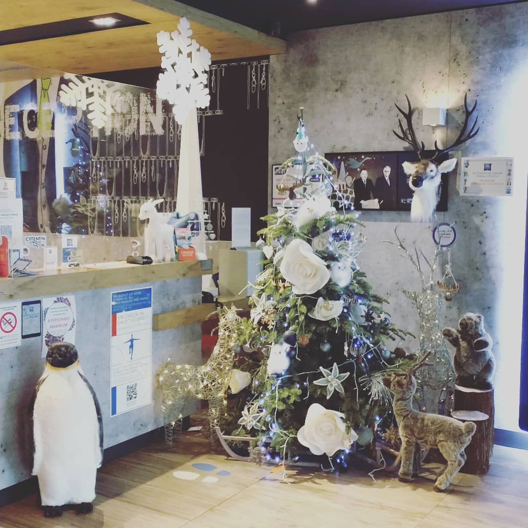 Ambiance glaciale ? Pas pour l'accueil ! Bienvenue chez #ibischerbourg