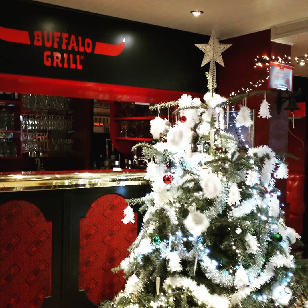 Noël Buffalo Style @buffalogrill  Cherbourg 🐃🎄