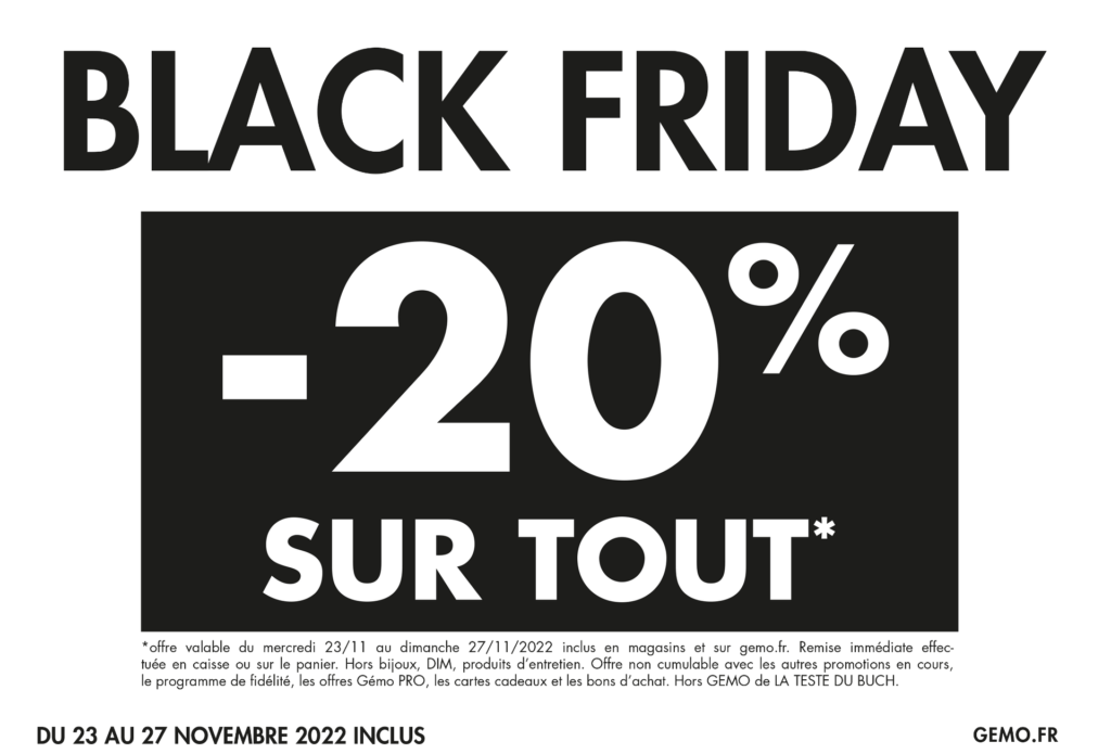 Black Friday Gémo 2022